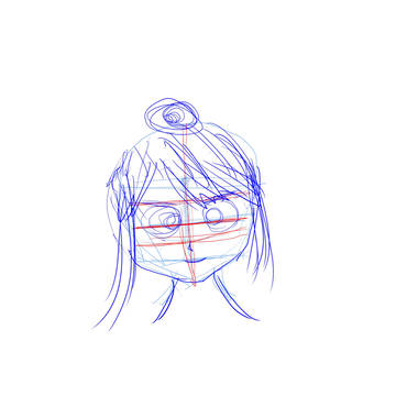 顔の練習