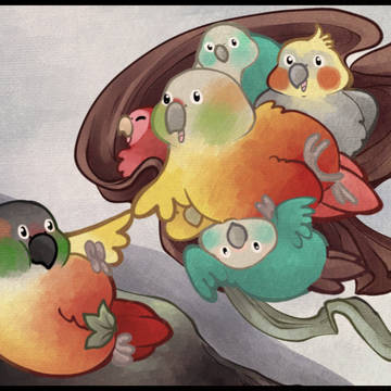 Artistic birbs