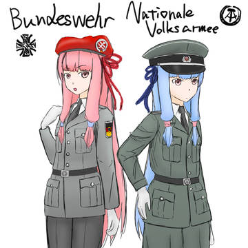 西の茜と東の葵