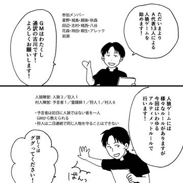 GK代表組で人狼やってみた