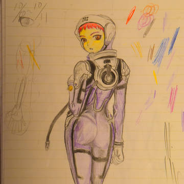 絵の練習　模写