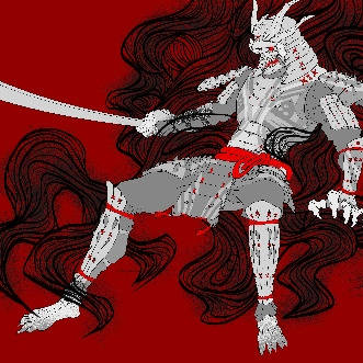 Skull samurai