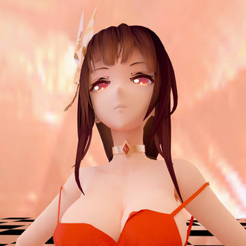【红裙康熙】C4D【布料解算】