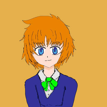 [オリキャラ]オレンジ髪の少女