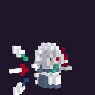 Magicavoxel*咲夜