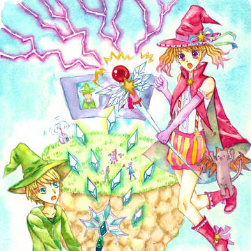 魔術師見習いのバトル