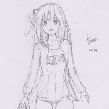 エミリア-スク水