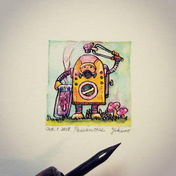inktober2018#1~#13