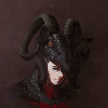 Goat Headdress
