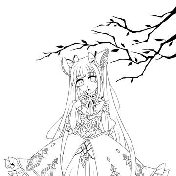 【シャドバ】落書き・線画供養
