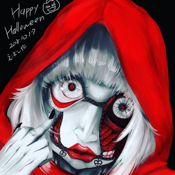 プレゼント用 赤ずきんハロウィン仕様
