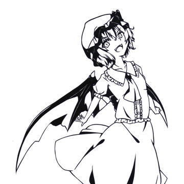 【切亭紙絵巻】 レミリア・スカーレット