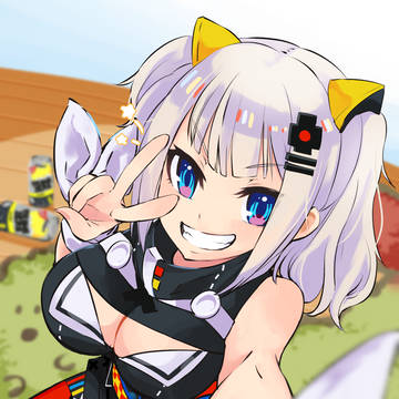 自撮りピース
