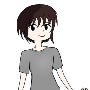 シンプルな女性