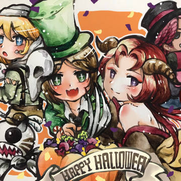 サバイバーがハンターの役にして、ハロウィーンを迎えます。