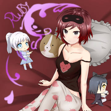 RWBYイラコン_Ruby Pyjamas