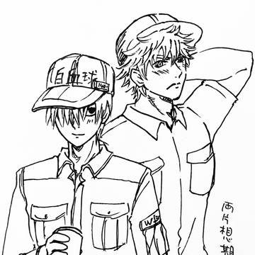 キラ白オメガバース落書きまとめ