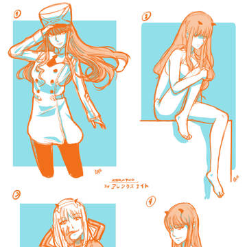 Zero Two Sketches