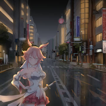 舰长，这里的夜景可真美呢