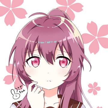 照れてる綾乃