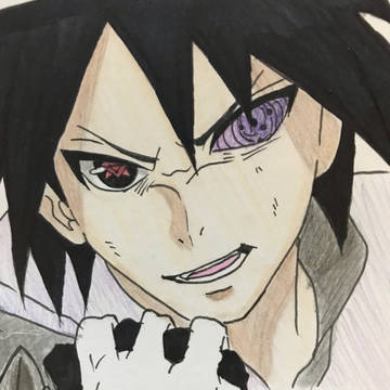 うちはサスケ模写