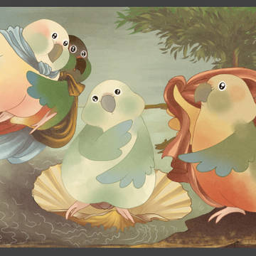 The birth of Birb