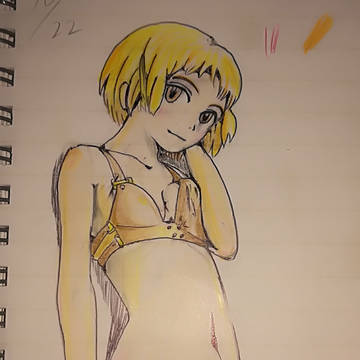 ちょっといじった模写