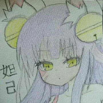 モンストの妲己 描いてみた。