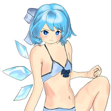 水着チルノ