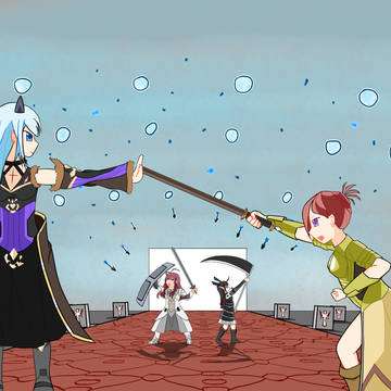 blue VS 罗蕾拉