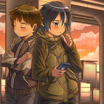 夕焼けの高架下