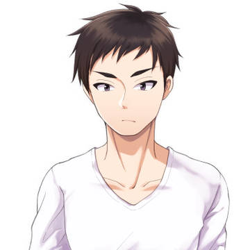 【立ち絵素材・フリー】体格のいい少年