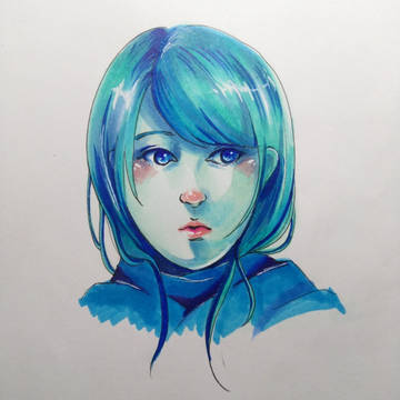 Blue