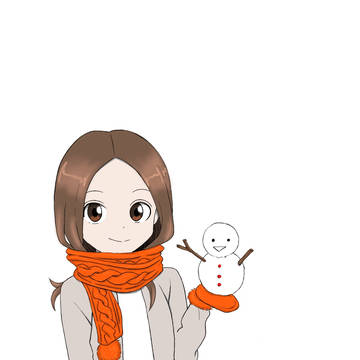 高木さんと雪だるま