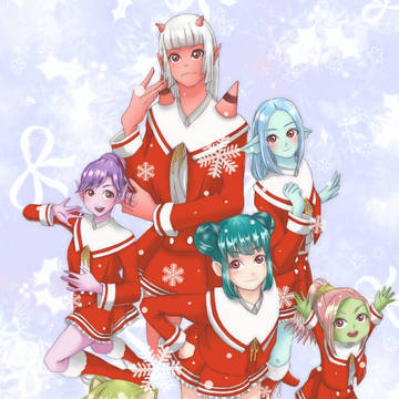 ドラゴンクエストX(クリスマス衣裳)