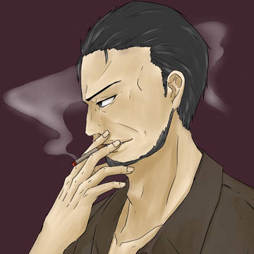 ここらで一服...。