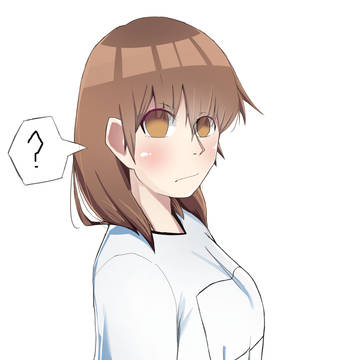 Girl in sports uniform