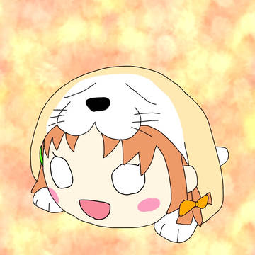 寝そべり しいたけ着ぐるみ千歌
