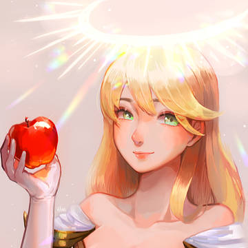 Enchanted apple