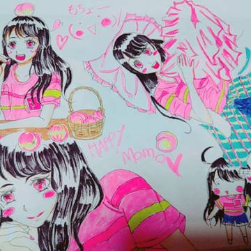 もちょーさんにプレゼントしたイラスト