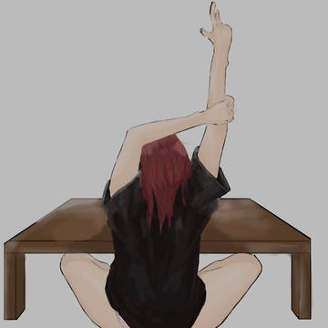 んーっ
