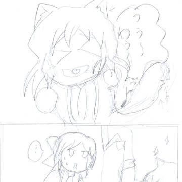『怪電波ってみた。』を描いてみ(てい)た。