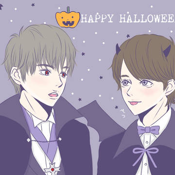 ハロウィンマンガ🎃👻😈