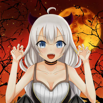 ハロウィンあかりちゃん