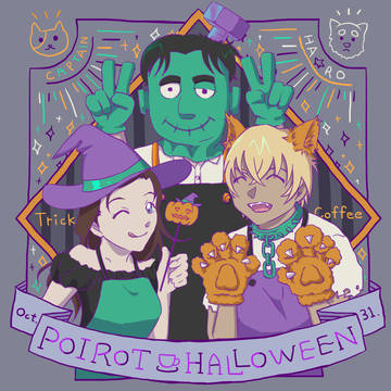ポアロ組でハロウィン!