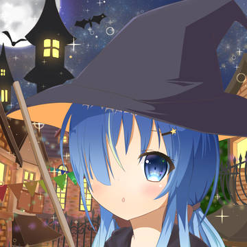ハロウィンな絵（遅刻）
