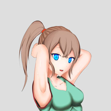 ポニテ女子