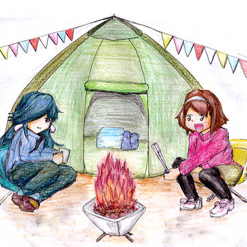 谷風とキャンプ