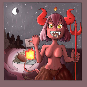 悪魔の女の子 - Chica Demonio