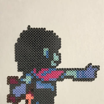 「DELTARUNE」よりクリス(戦闘時こうどうver.)